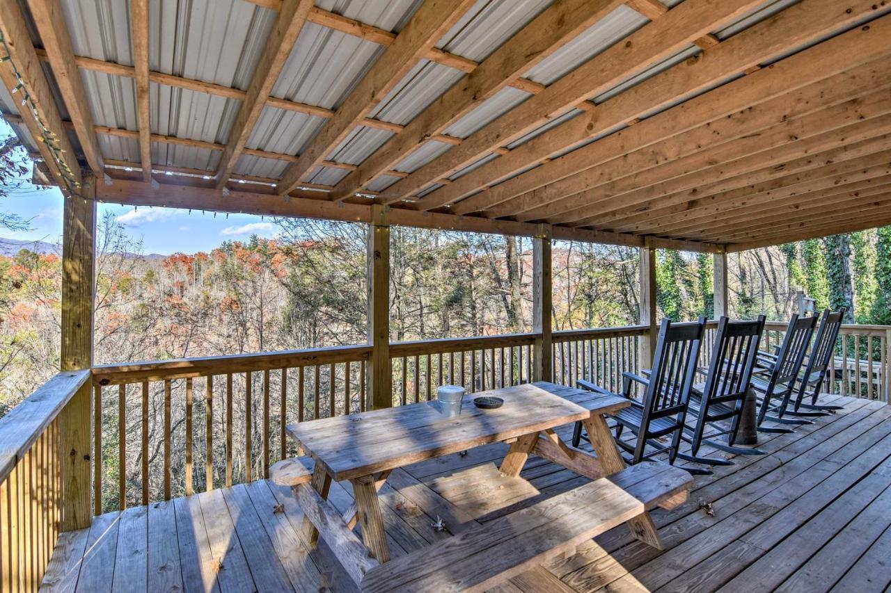 Natures Retreat With Hot Tub 7 Mi To Bryson City Whittier المظهر الخارجي الصورة