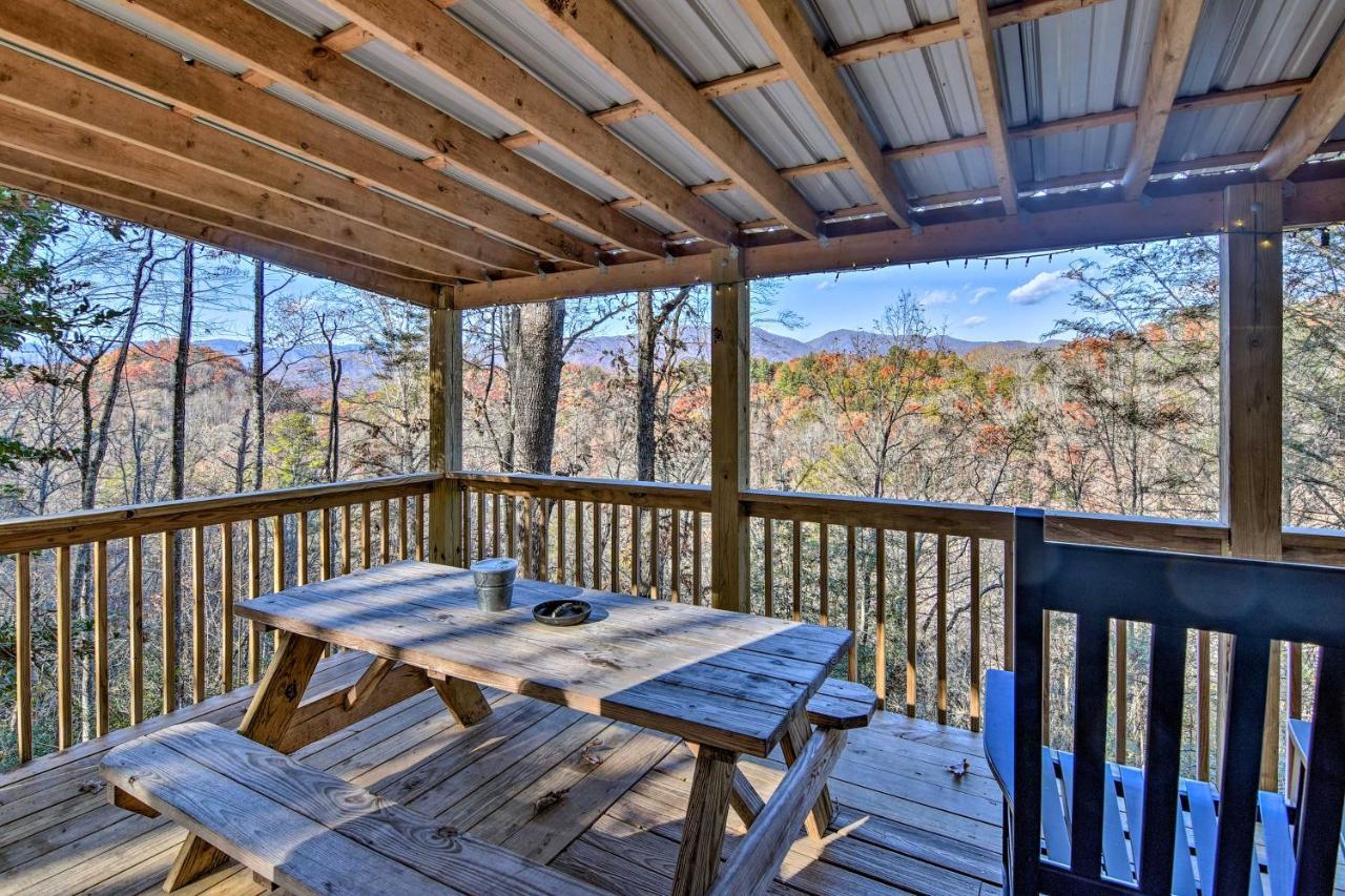 Natures Retreat With Hot Tub 7 Mi To Bryson City Whittier المظهر الخارجي الصورة