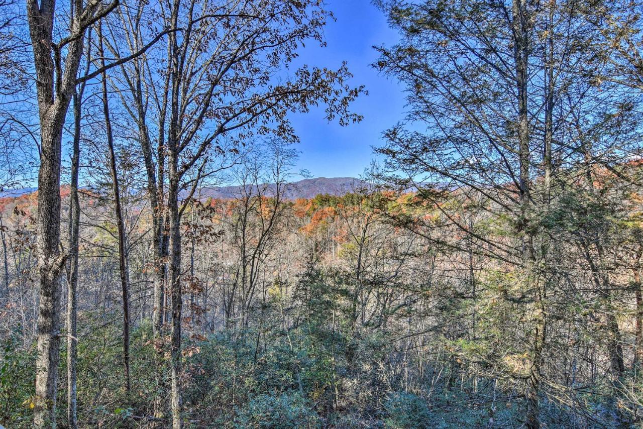 Natures Retreat With Hot Tub 7 Mi To Bryson City Whittier المظهر الخارجي الصورة