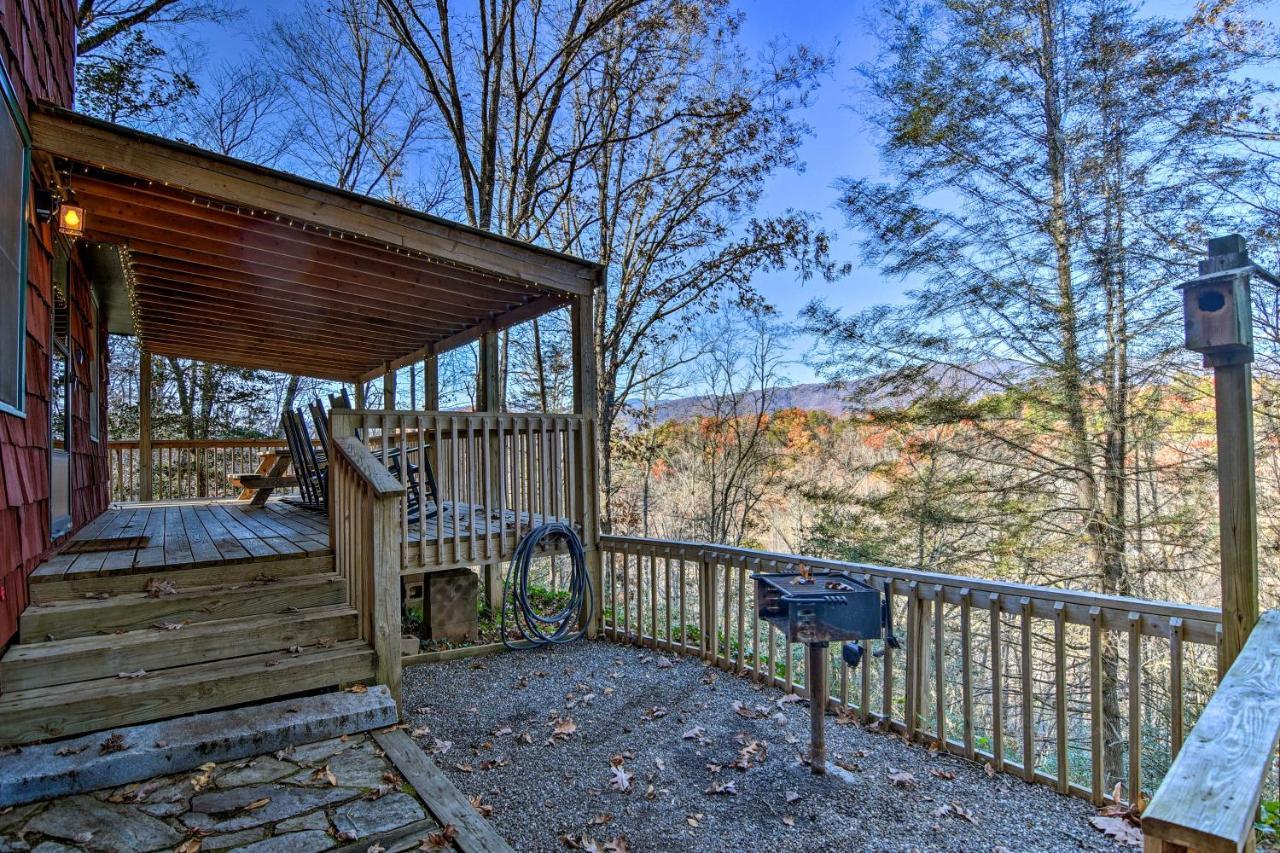 Natures Retreat With Hot Tub 7 Mi To Bryson City Whittier المظهر الخارجي الصورة
