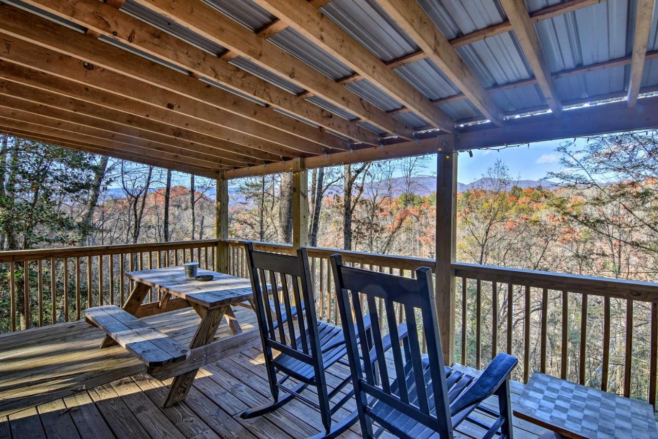 Natures Retreat With Hot Tub 7 Mi To Bryson City Whittier المظهر الخارجي الصورة
